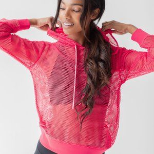 BECKHAM MESH HOODIE